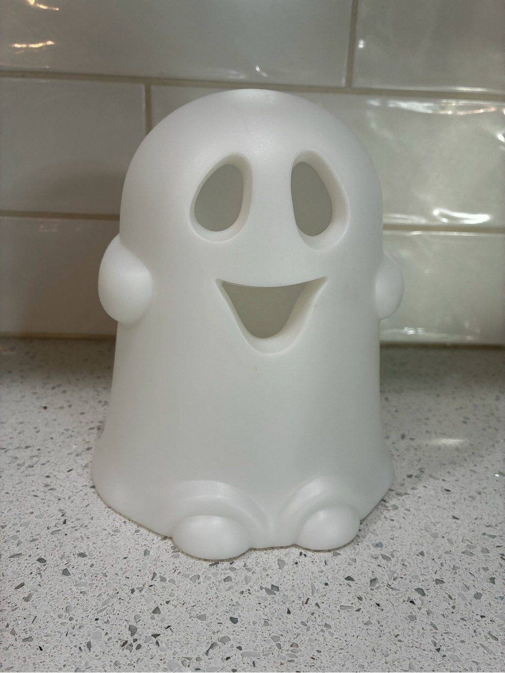 LED color changing tabletop Halloween ghost decor